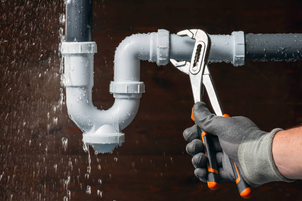 Professional Sewer Line Repair technician working in Chesterfield, VA